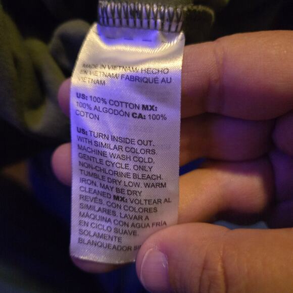 Chico’s Olive Knit Top L Side Tie - Picture 10 of 10